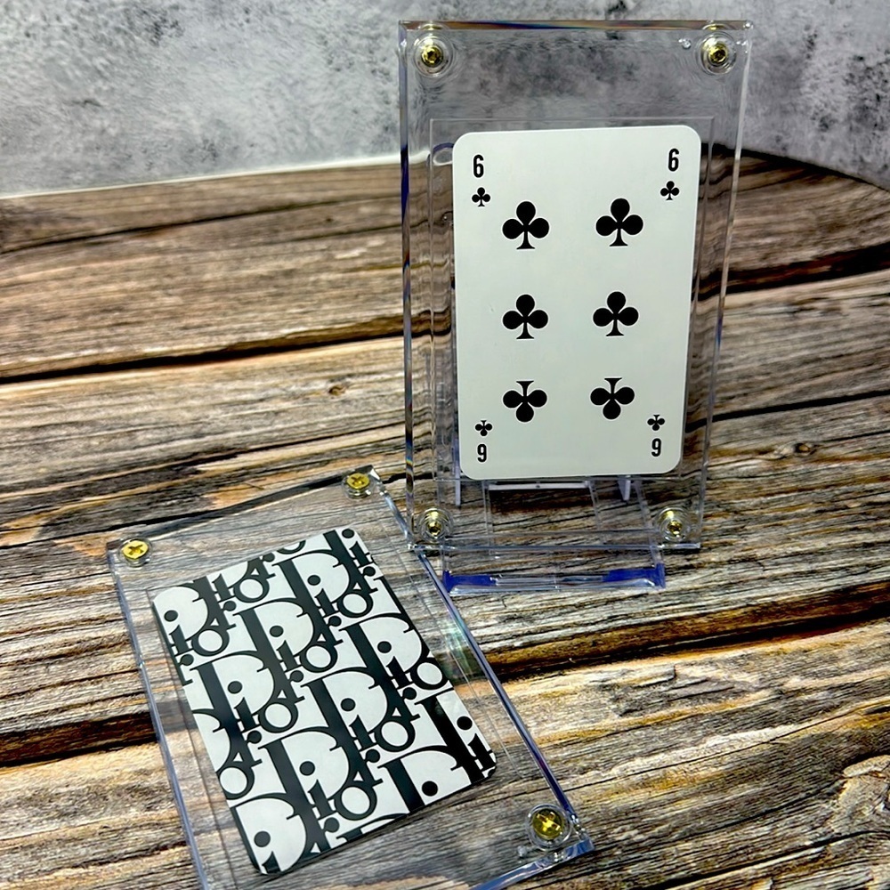 Christian Dior, monsieur X Dior limited edition playing card​​​